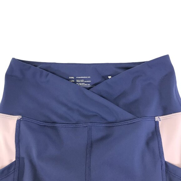 RSQ Cross-Front Ankle Leggings Women's Size XS Colorblock Stretch Activewear Gym - Picture 4 of 11